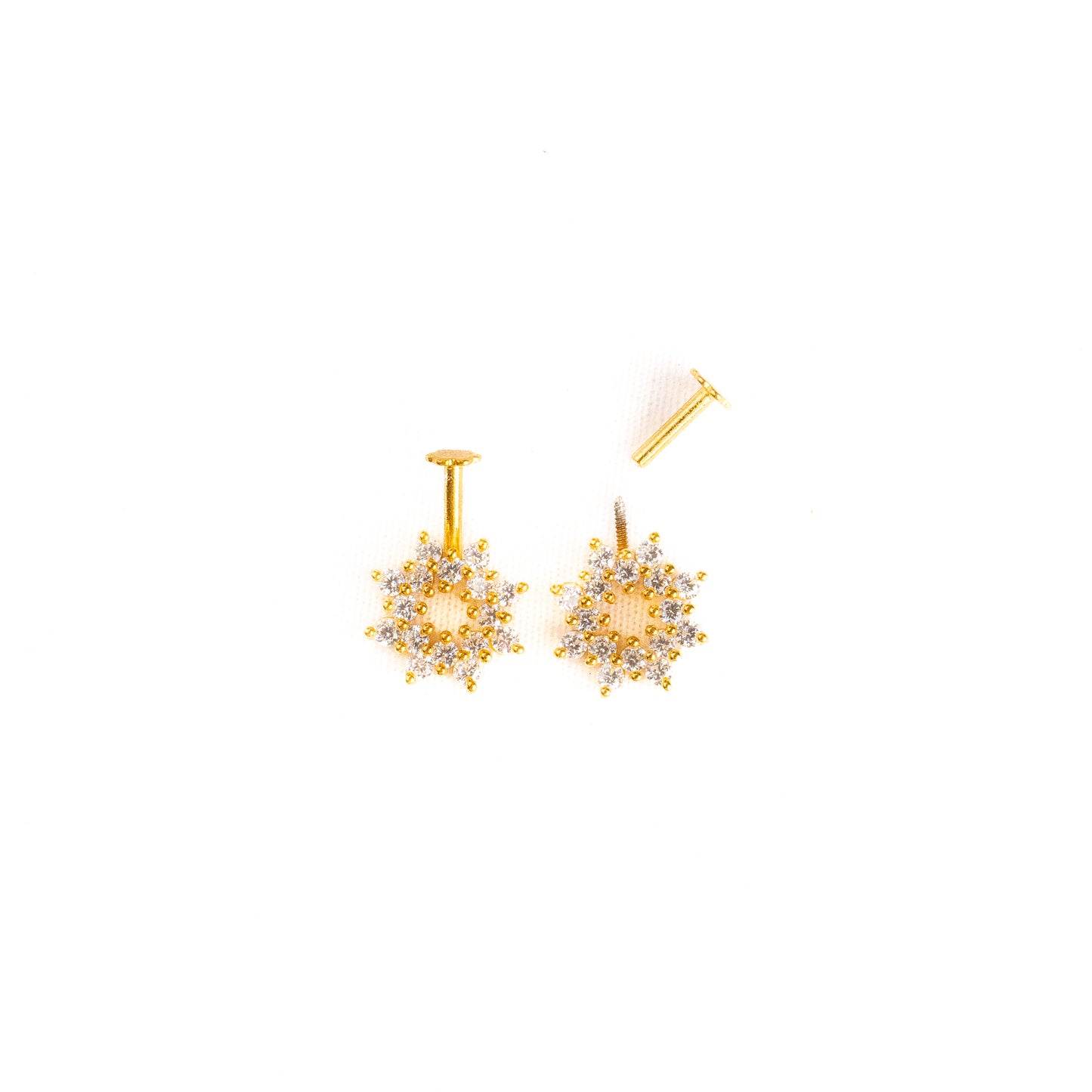 Nura Silver Bugadi Earrings