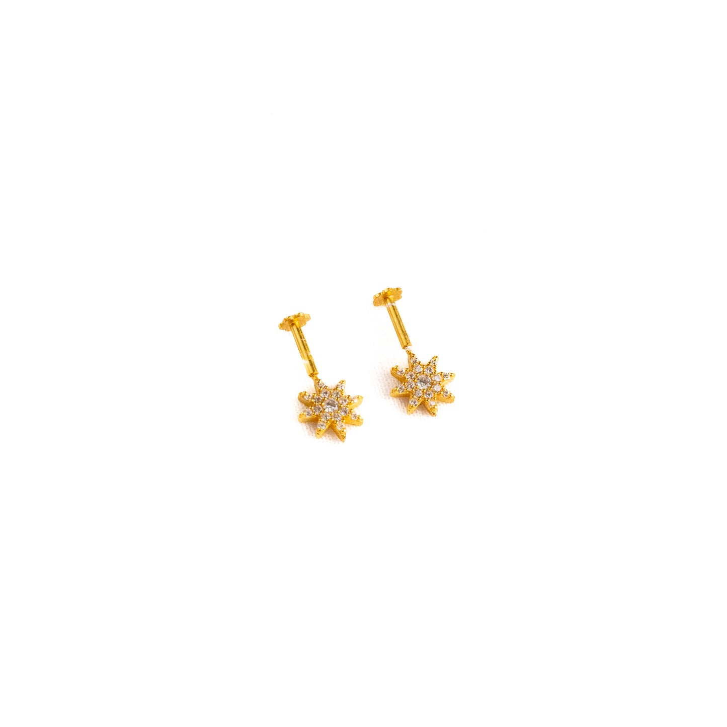 Dia Silver Bugadi Earrings