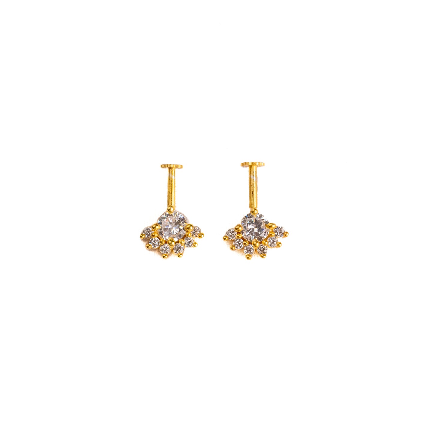 Veha Silver Bugadi Earrings