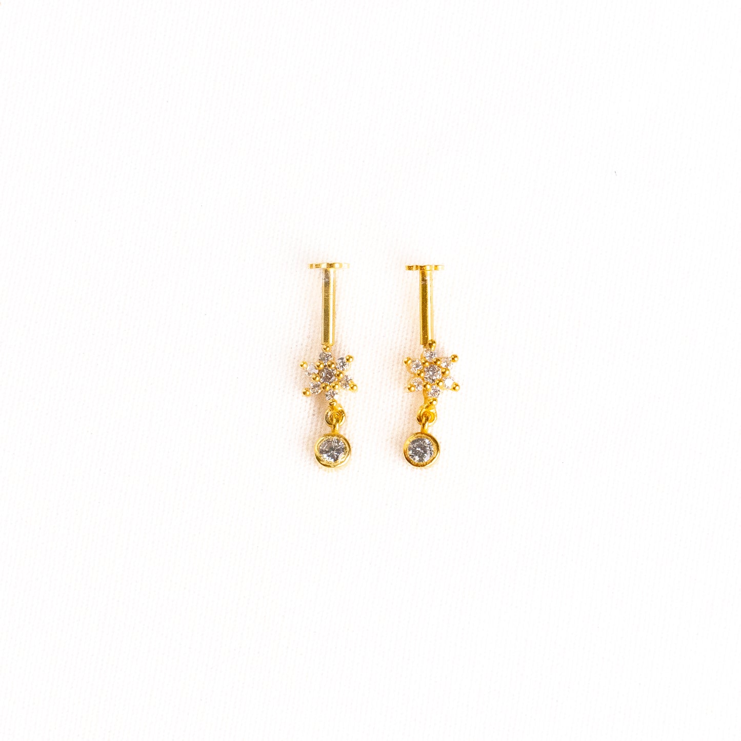 Star Silver Bugadi Earrings
