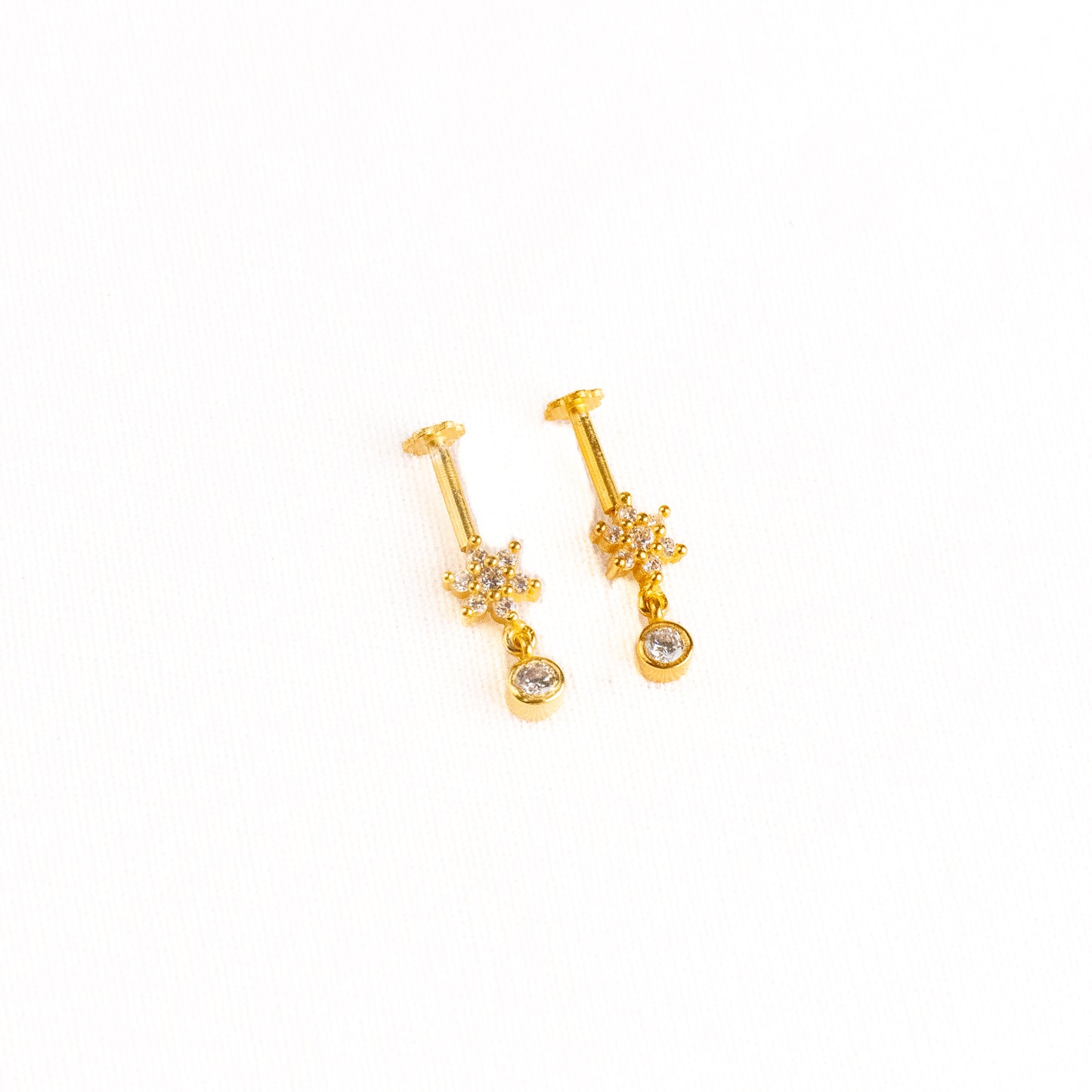 Star Silver Bugadi Earrings