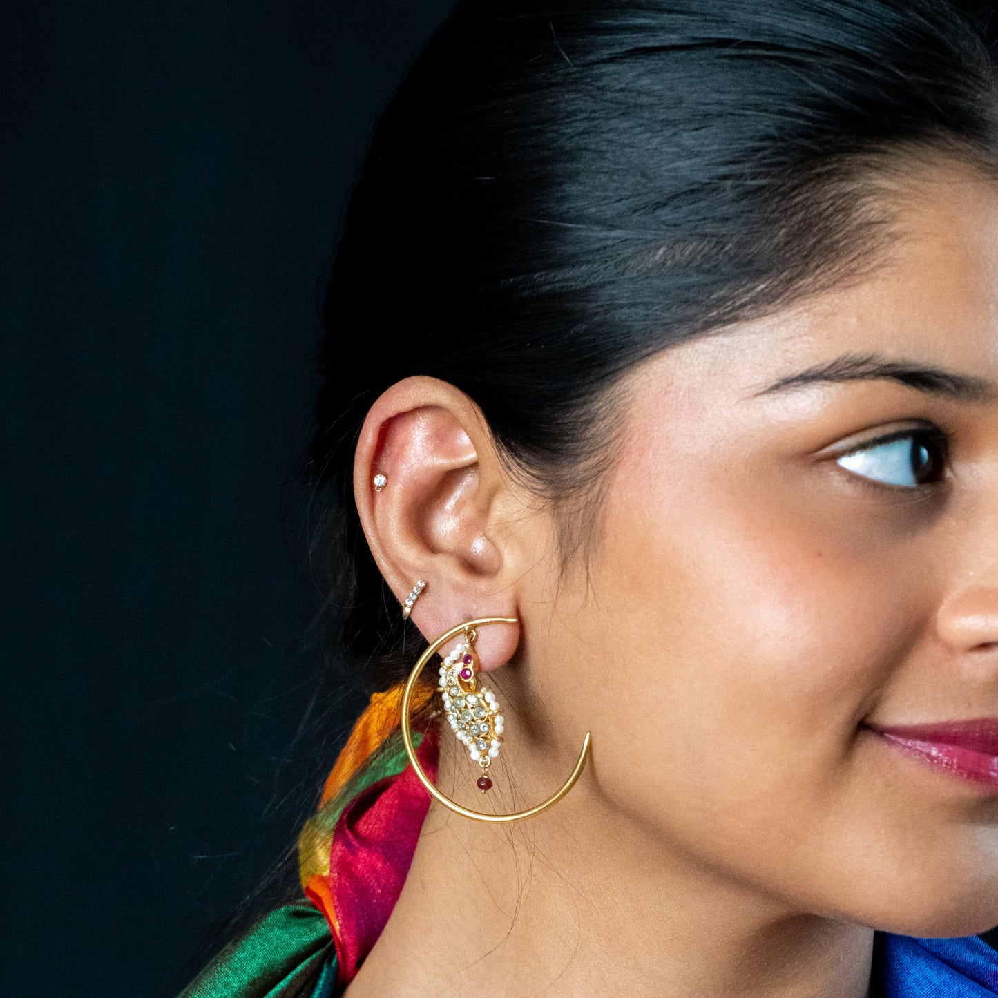 Rey Hoop Earrings