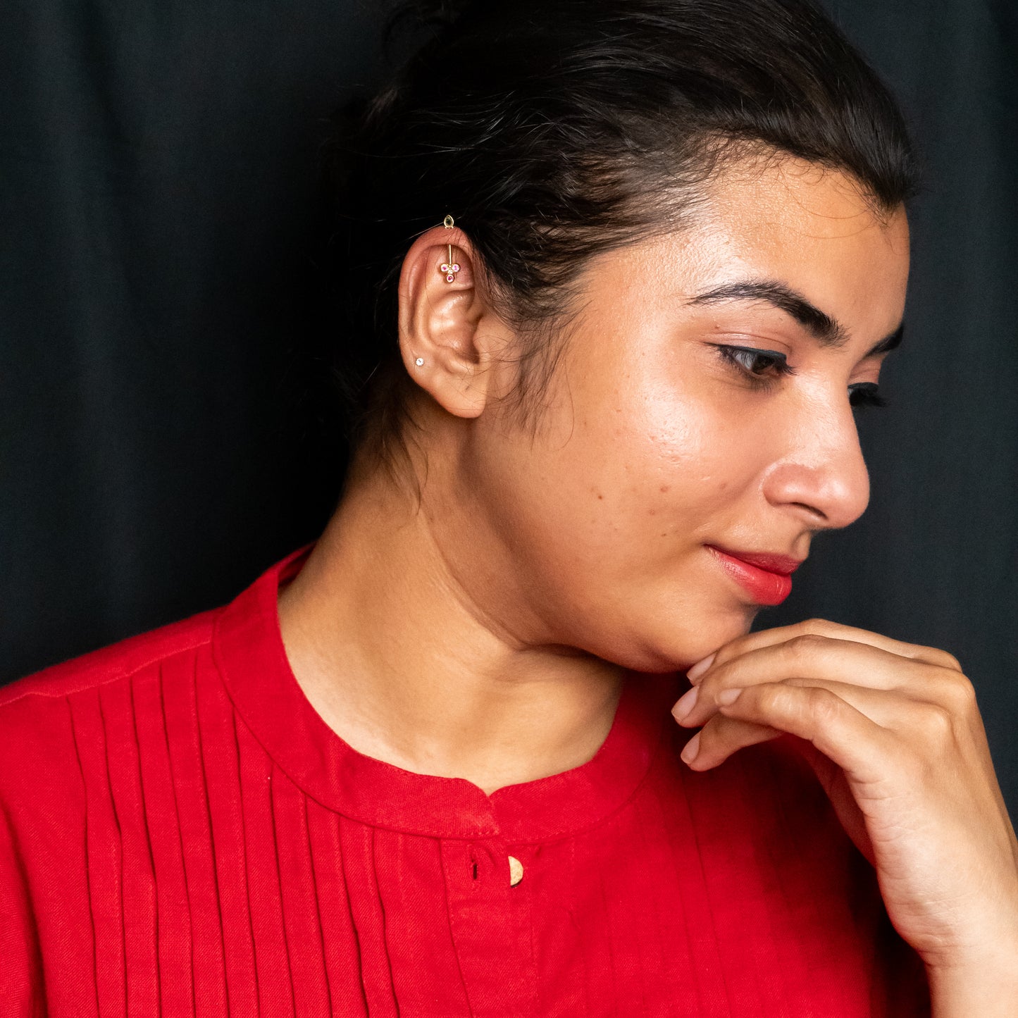 Vetri Silver Bugadi Earrings