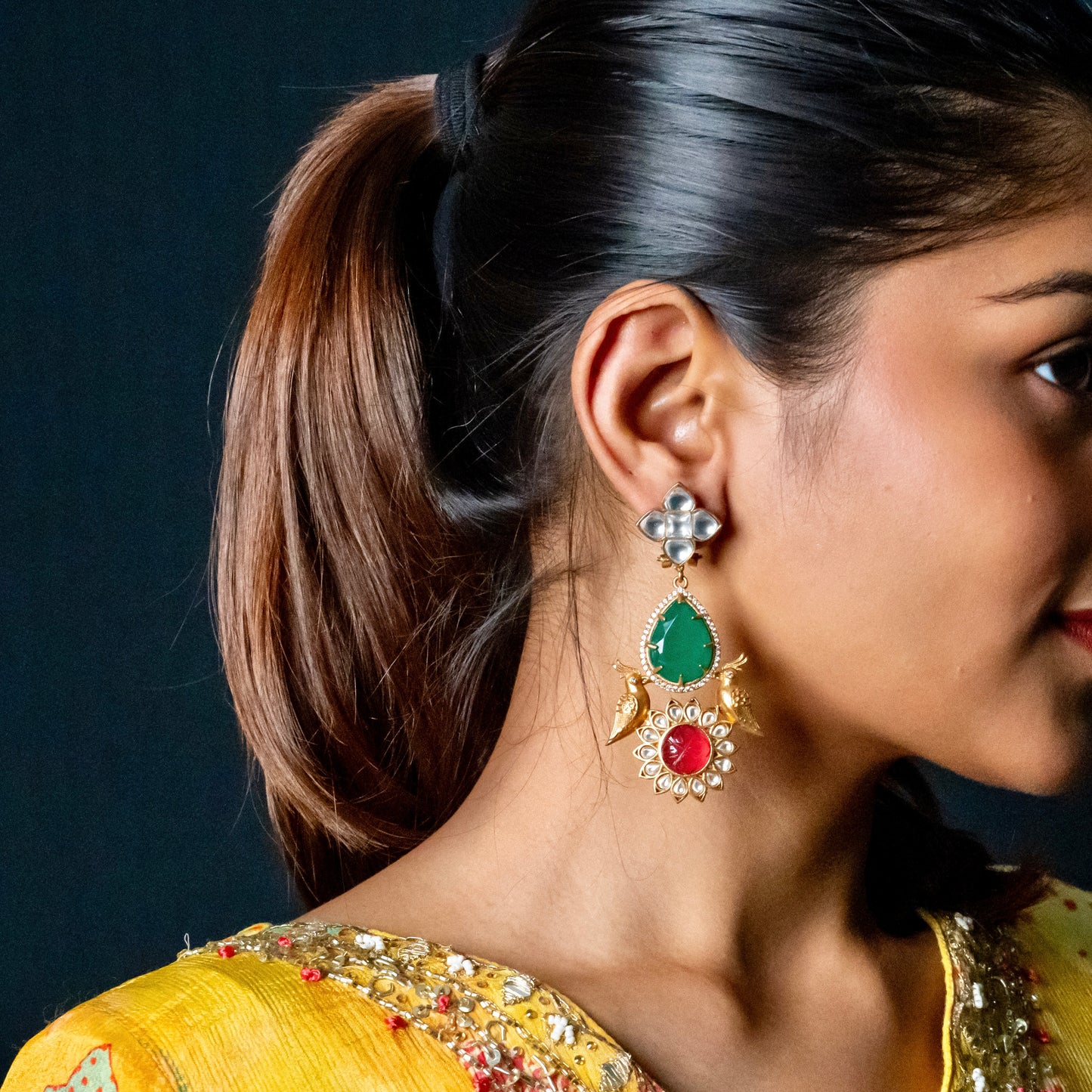 Ruhvi Earrings
