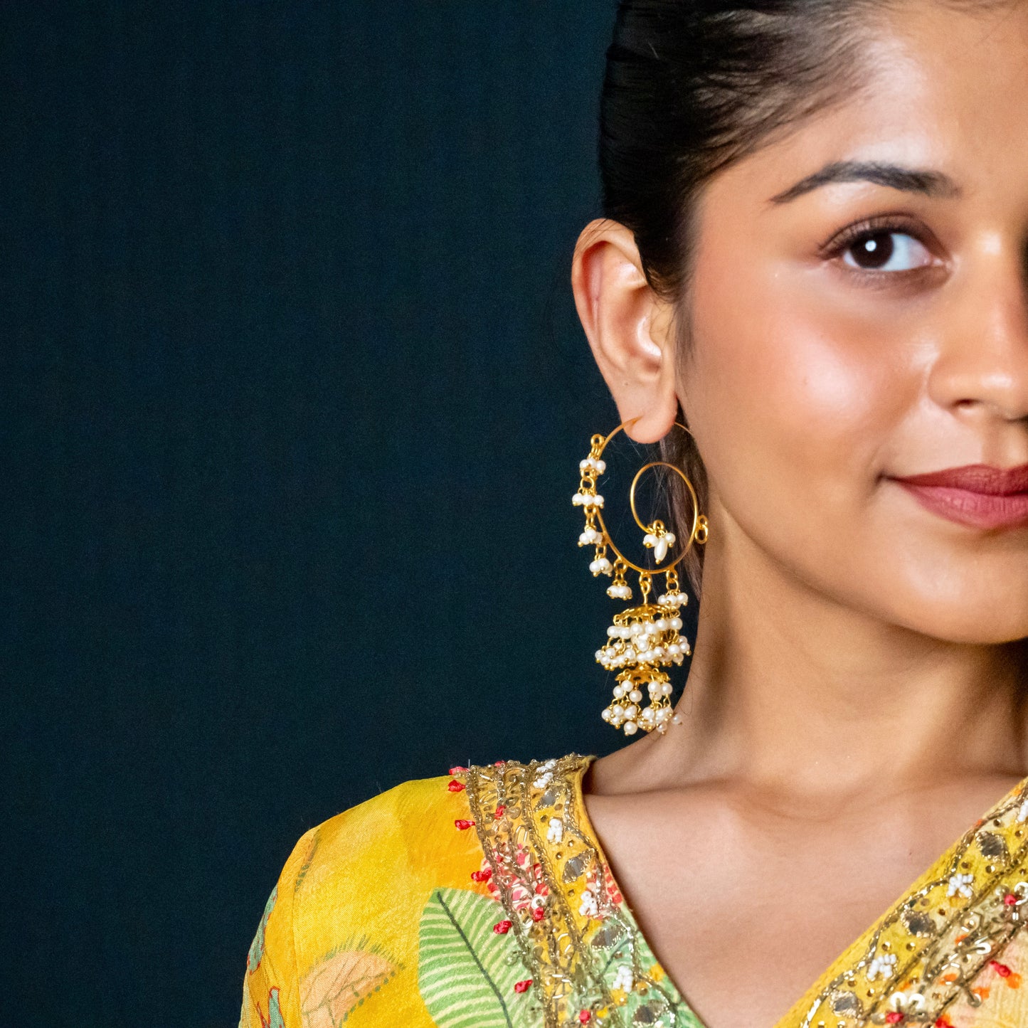 Phulkari Jhumki