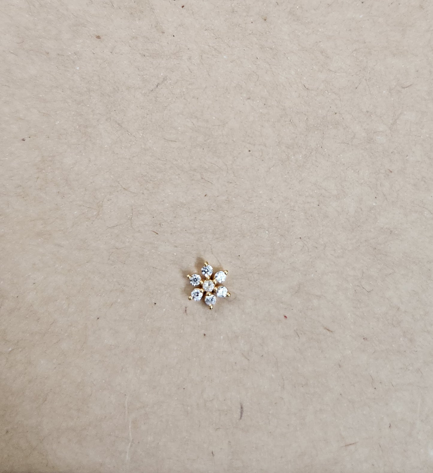 Indu Silver Nosepins