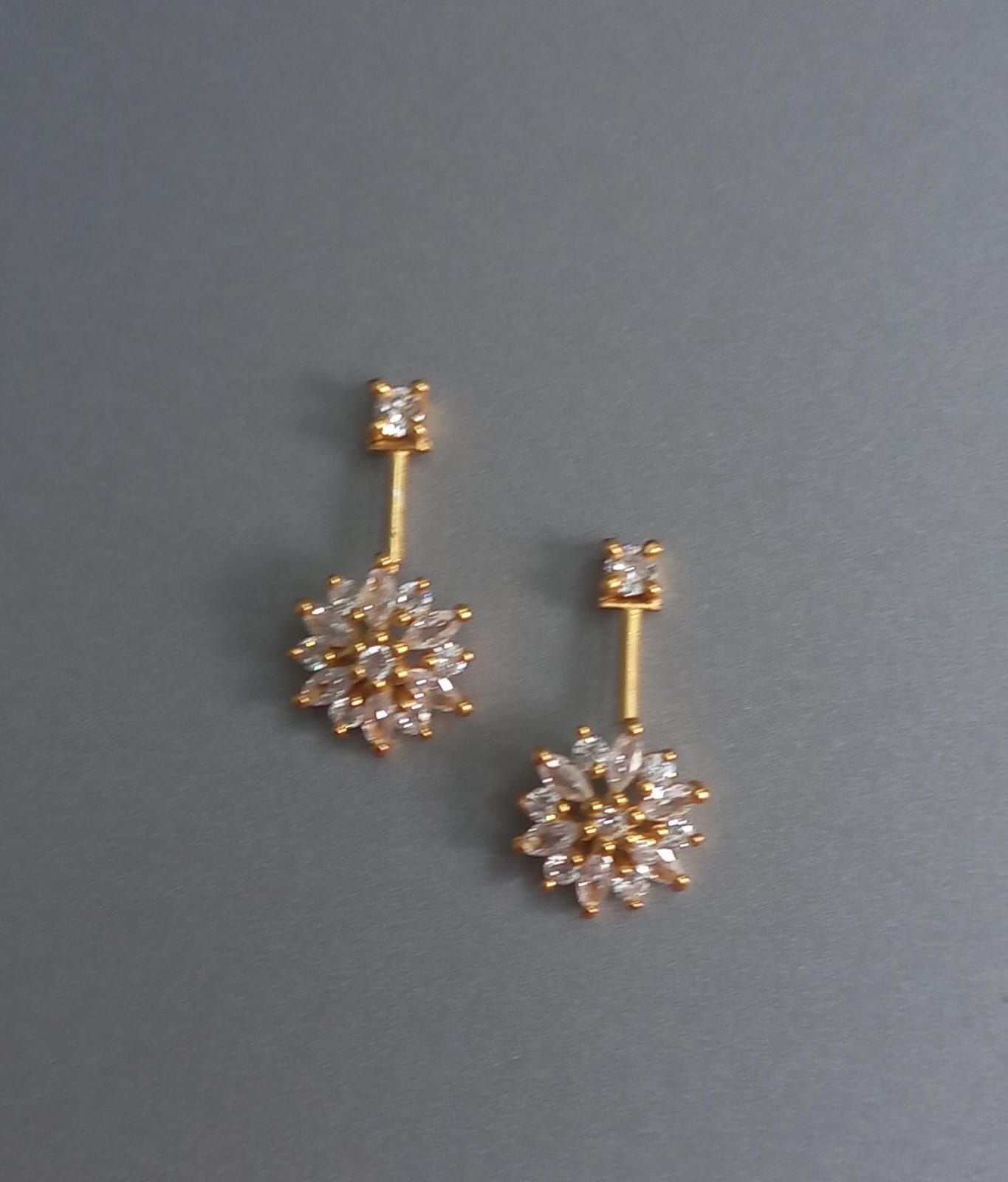 Sage Silver Bugadi Earrings