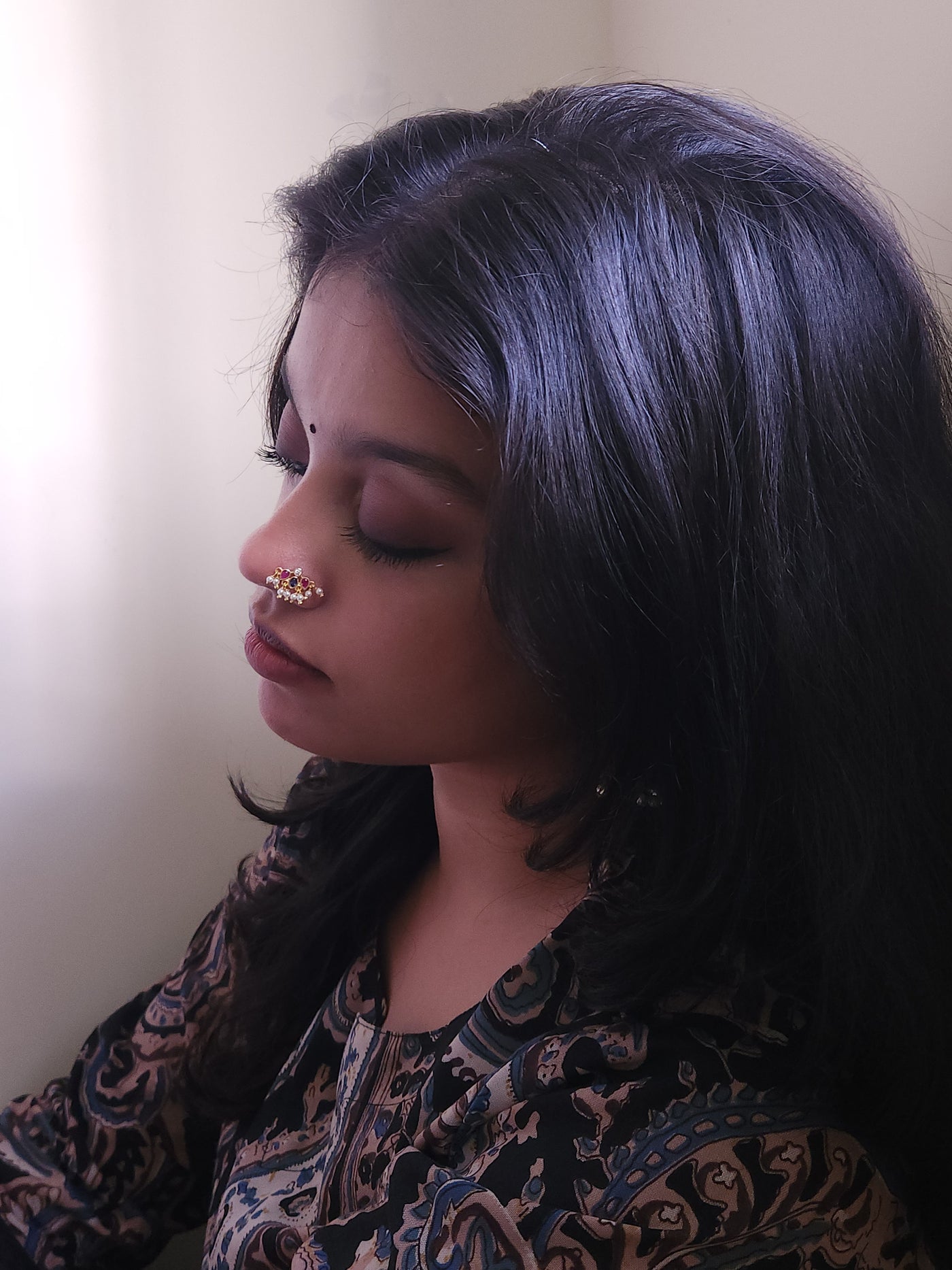 Chitaksh Silver Nosepins