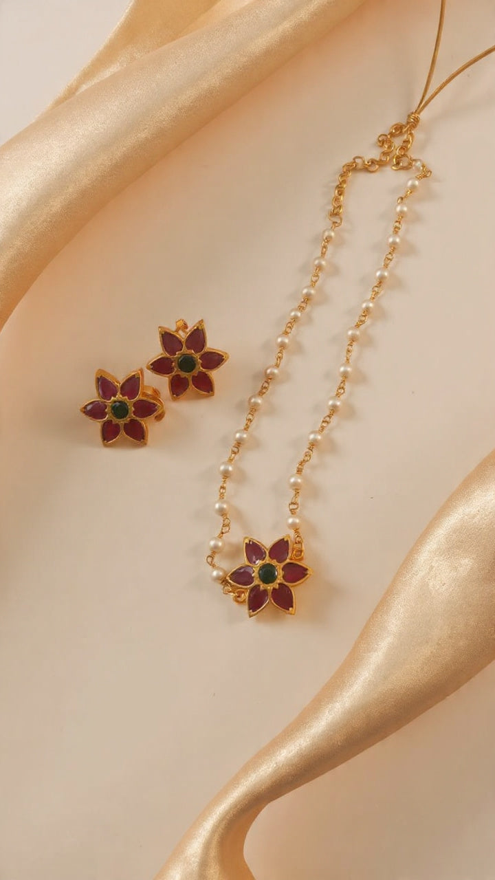 Aarush Pendant Set