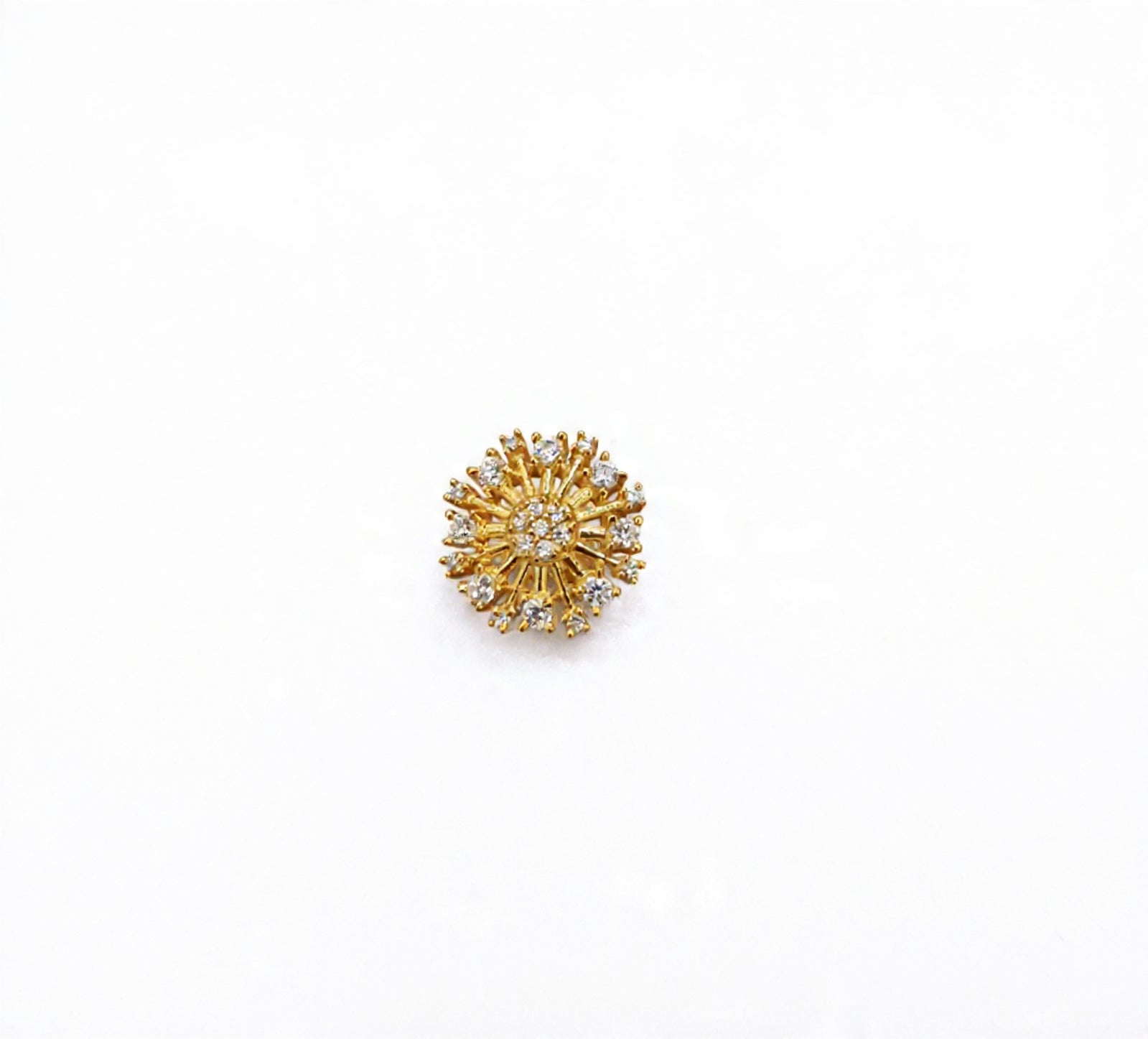 Anshi 925 Silver Nose Pin for Women