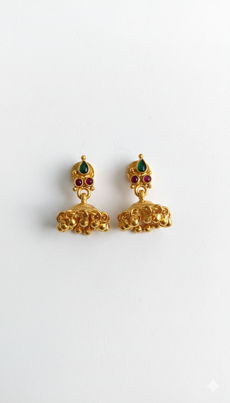 Arohi Silver Earrings