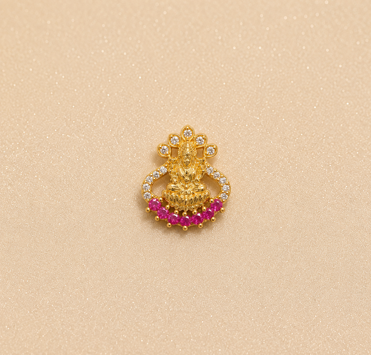 AshtaLakshmi Silver Nose Pin for Women