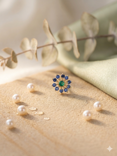 Amour silver Nosepins