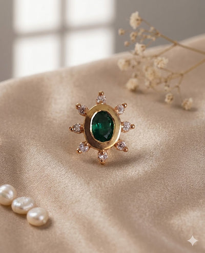 Akaarsh Silver Nosepins