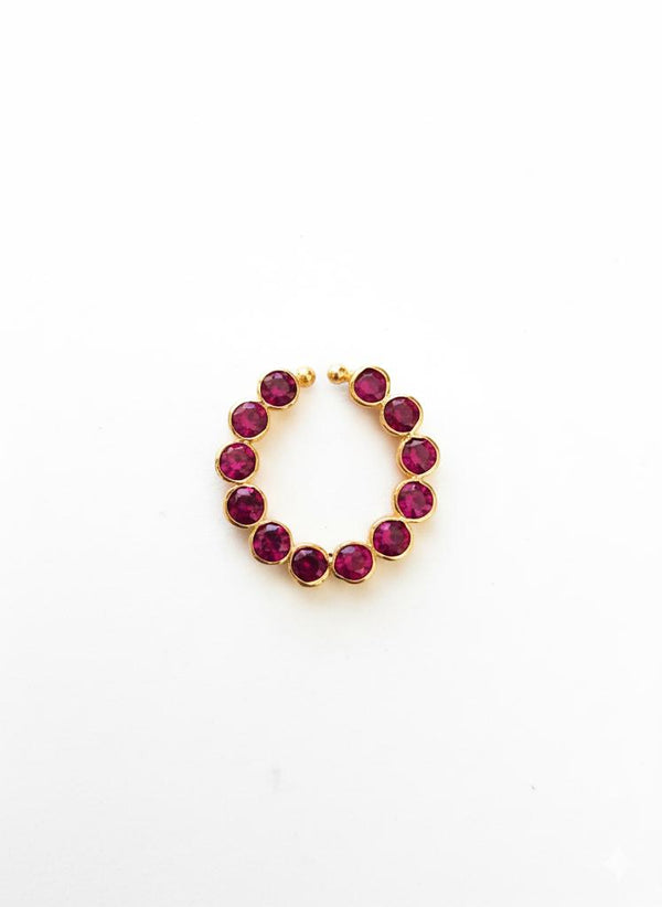 Chandrama Silver Nosepins (Push type)