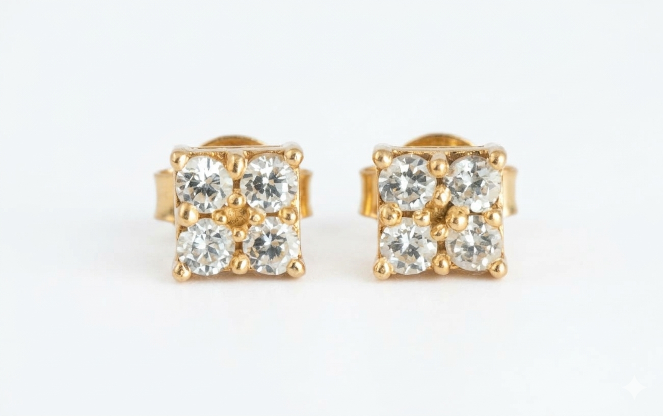 Quadra 925 Silver Studs