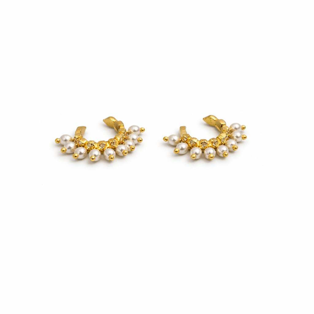 Nyra Silver Earcuffs