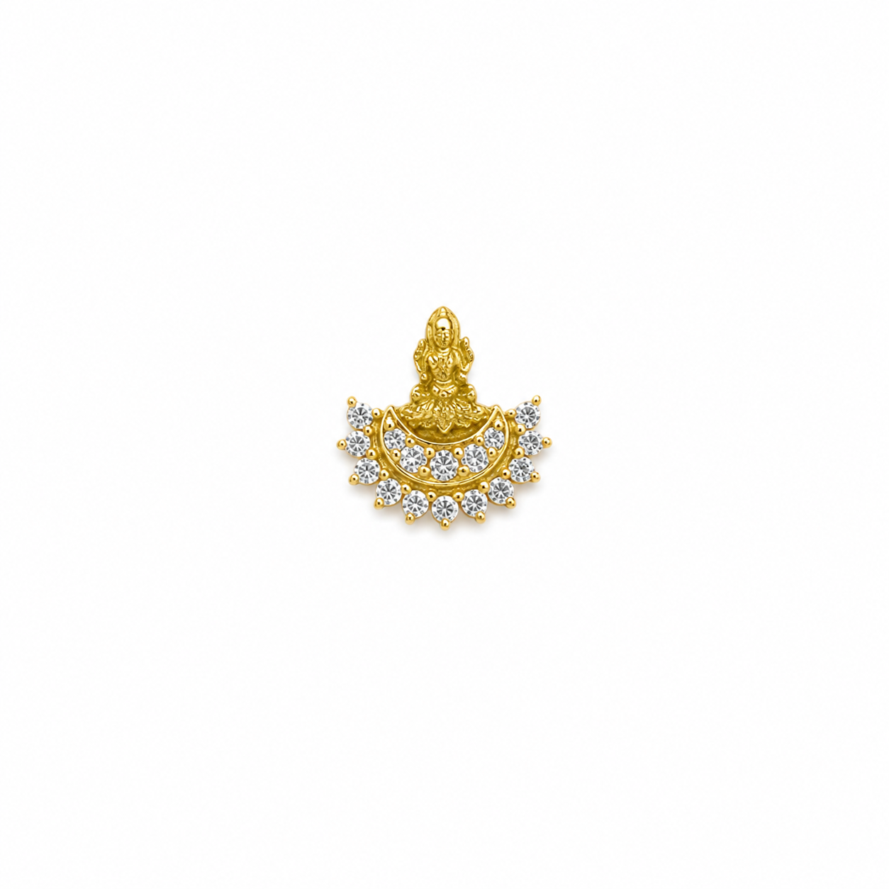 Archana 925 Silver Nose Pin for Women