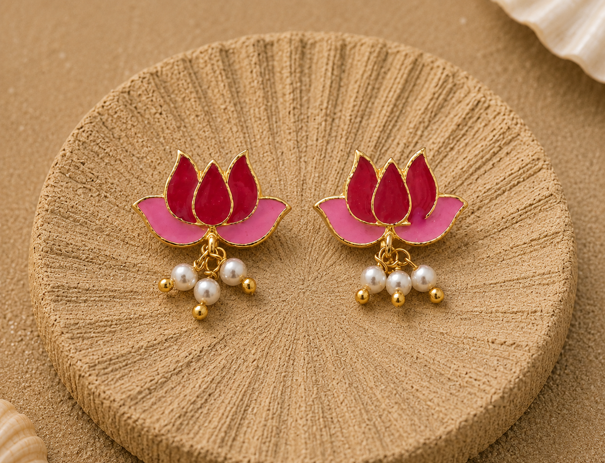 Lotusdrop 925 Silver Studs