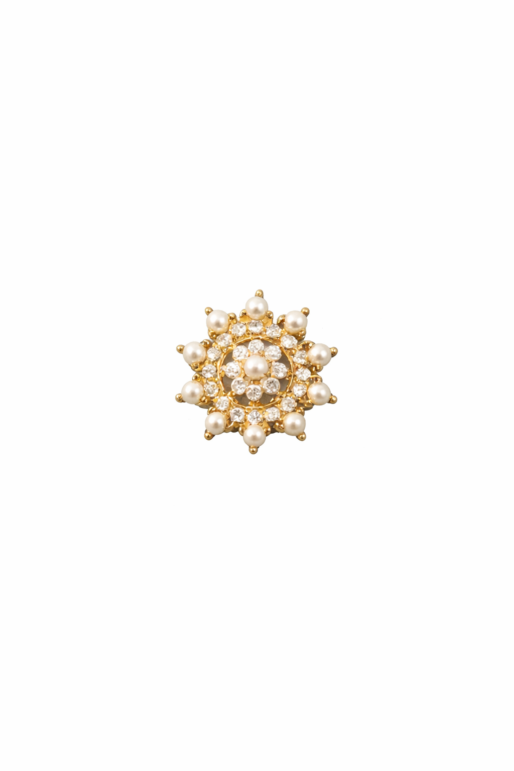 Hiral 925 Silver Nose Pin for Women
