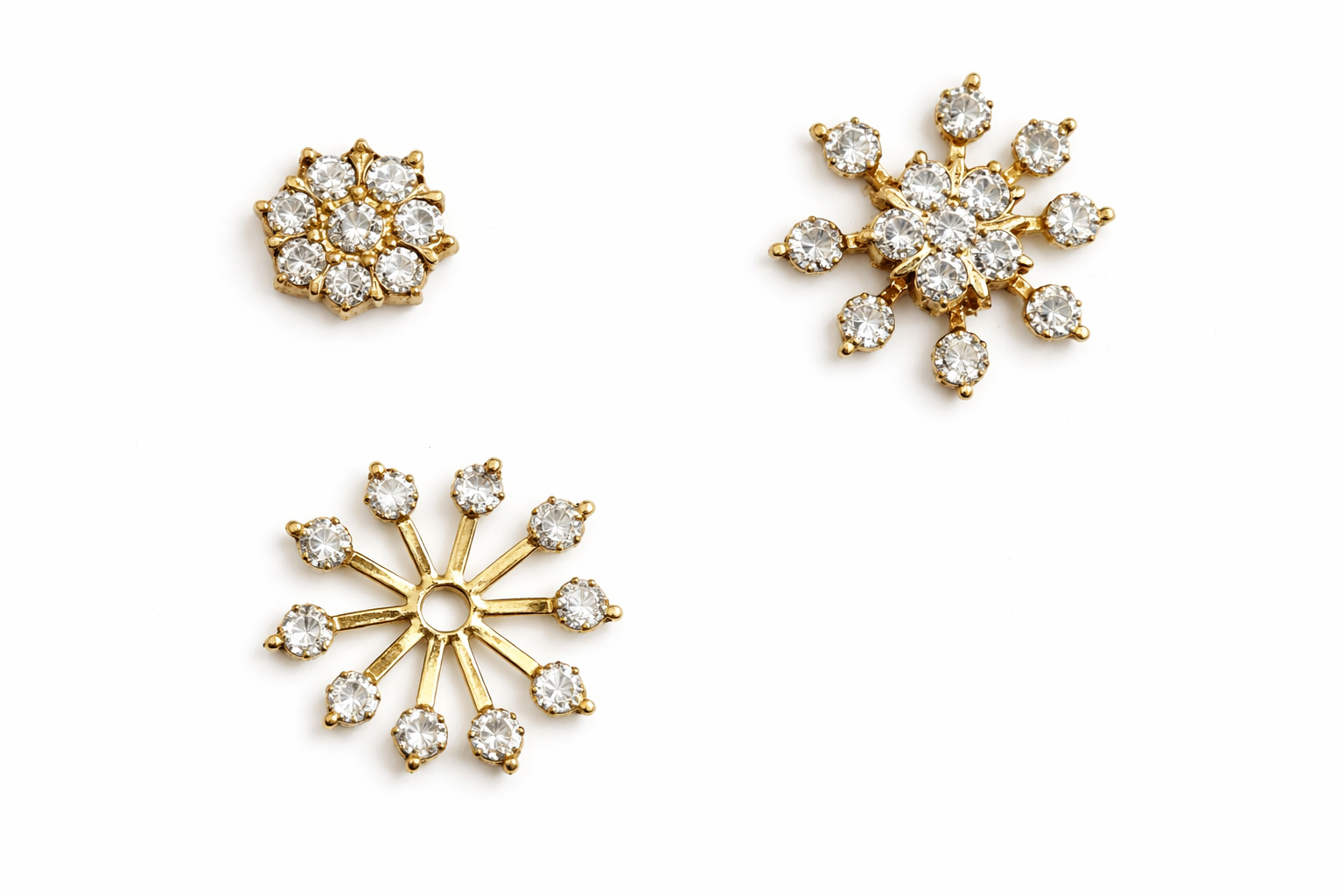 Two in One 925 Silver Nose Pin for Women