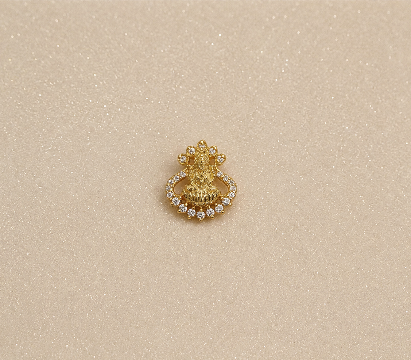 AshtaLakshmi Silver Nose Pin for Women