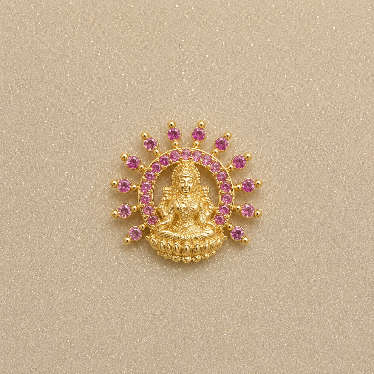 Kamalalakshmi 925 Silver Nose Pin for Women