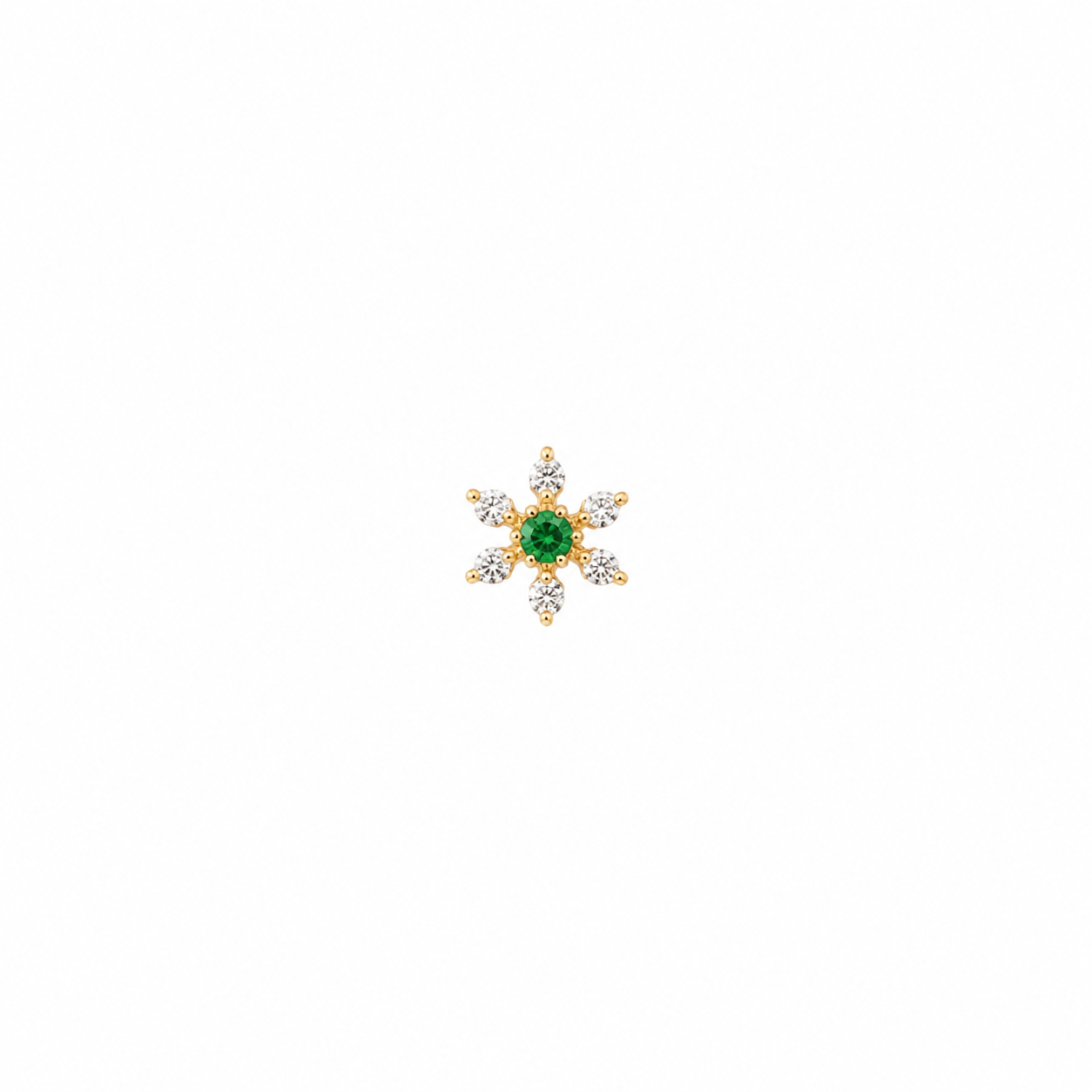 Indu 925 Silver Nose Pin for Women