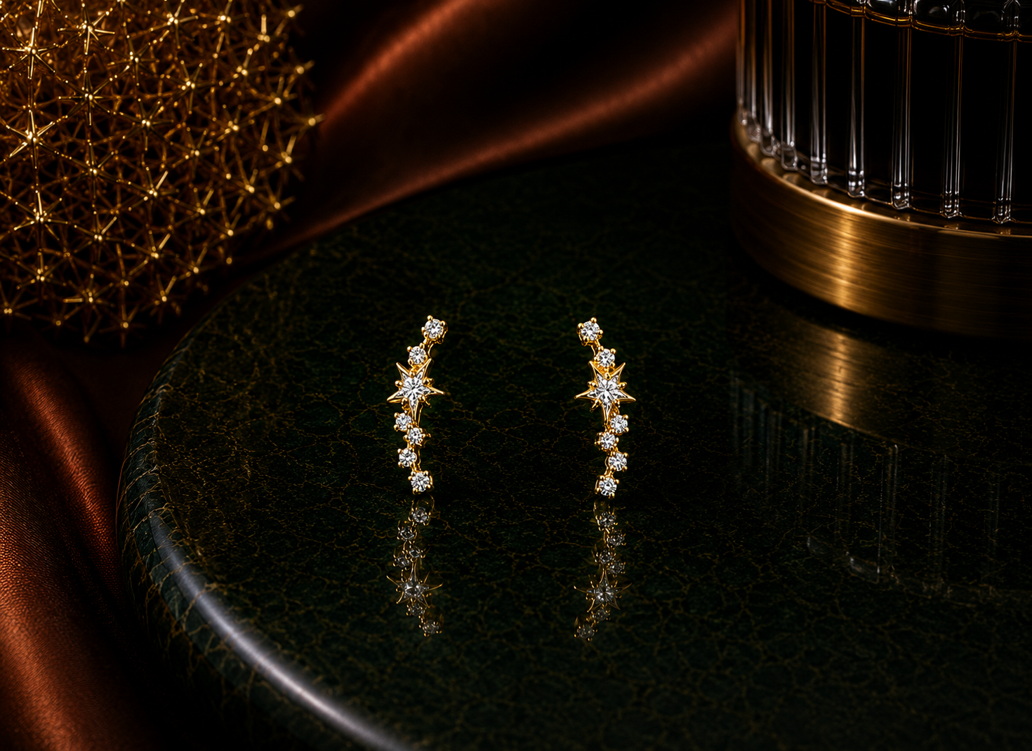 Shaa Silver Earrings