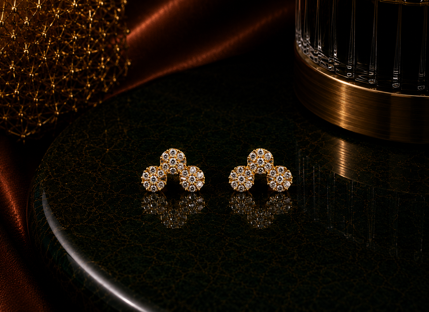 Vaani Silver Earrings