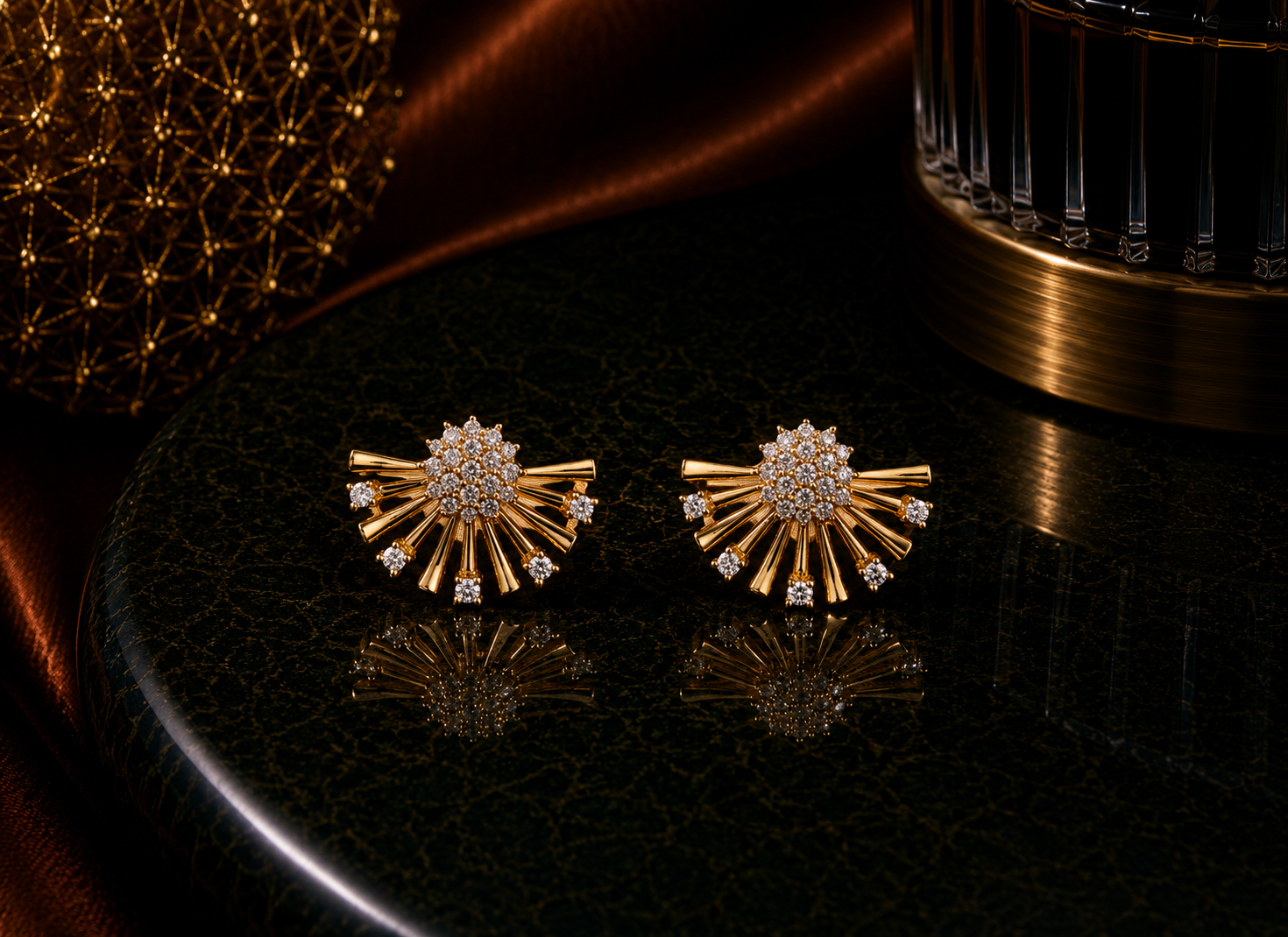 Aaria Silver Earrings