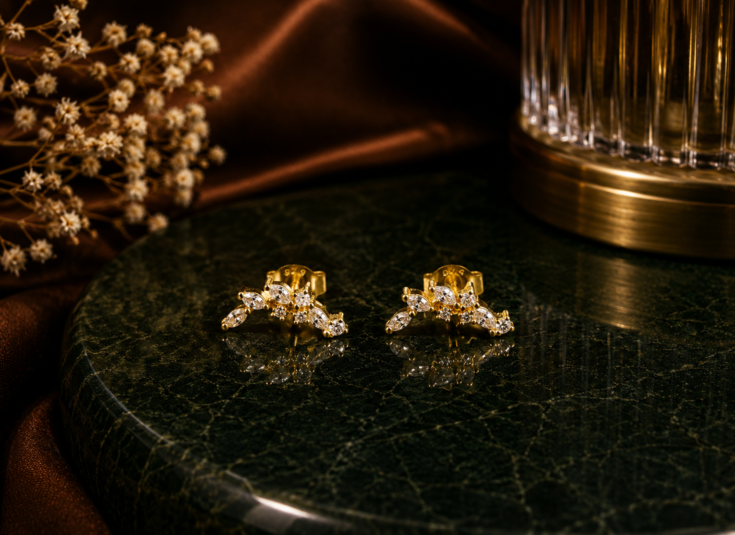 Leha Silver Earrings