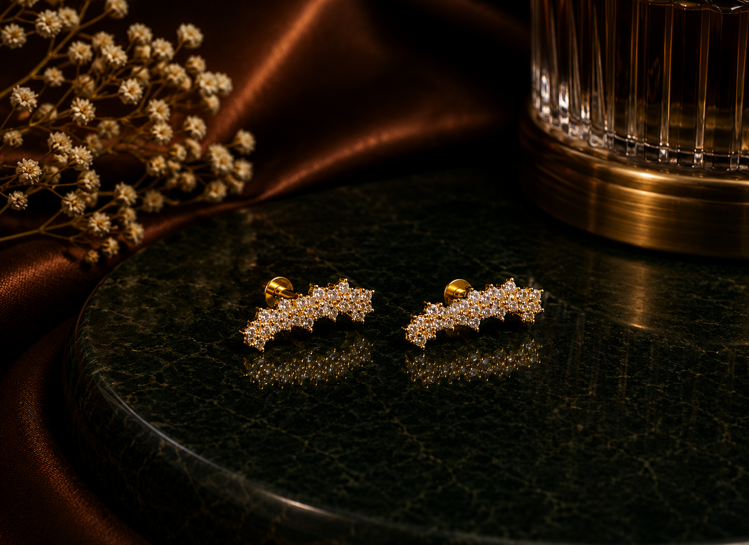 Mira Silver Earrings
