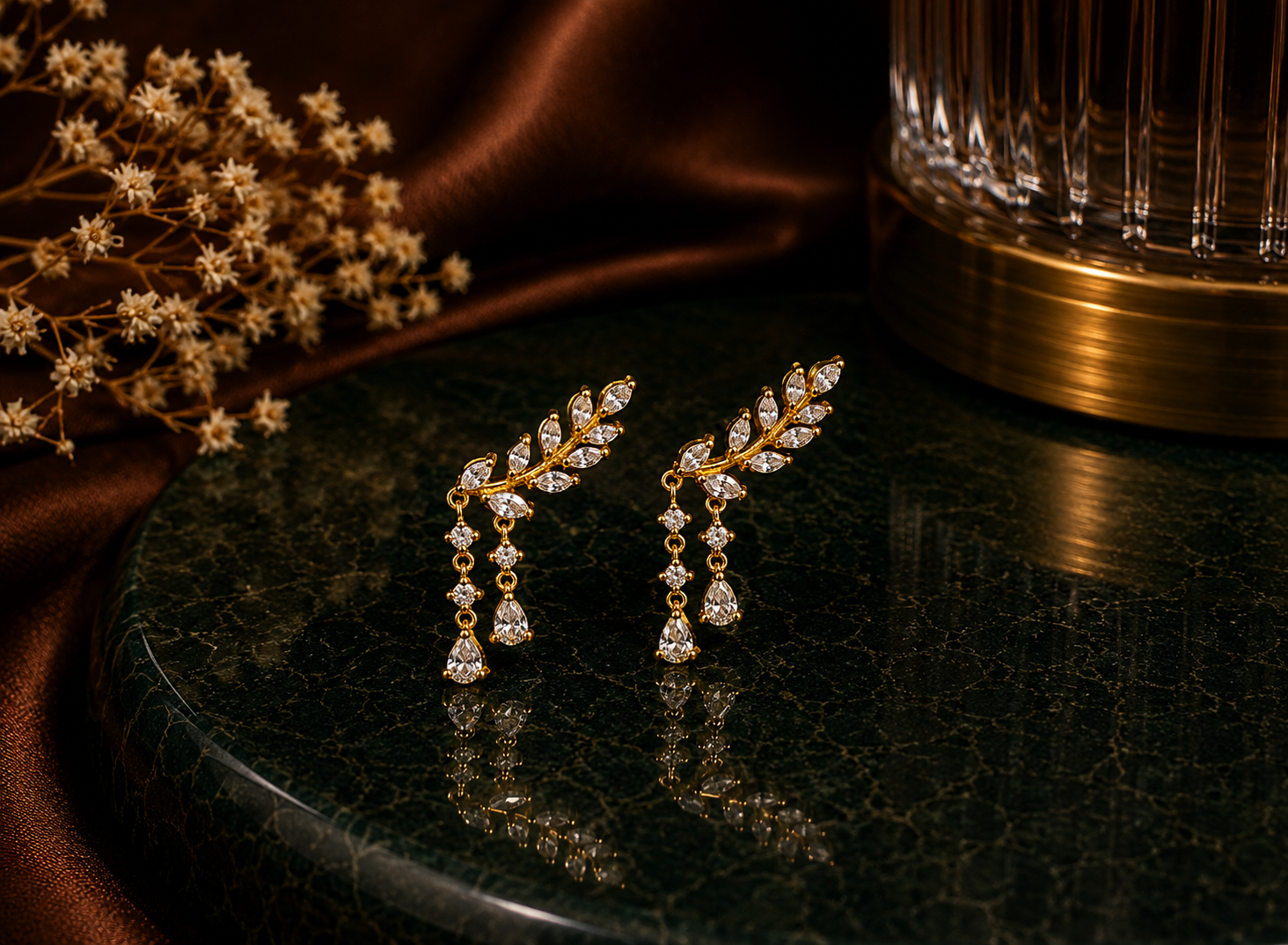 Ash Silver Earrings