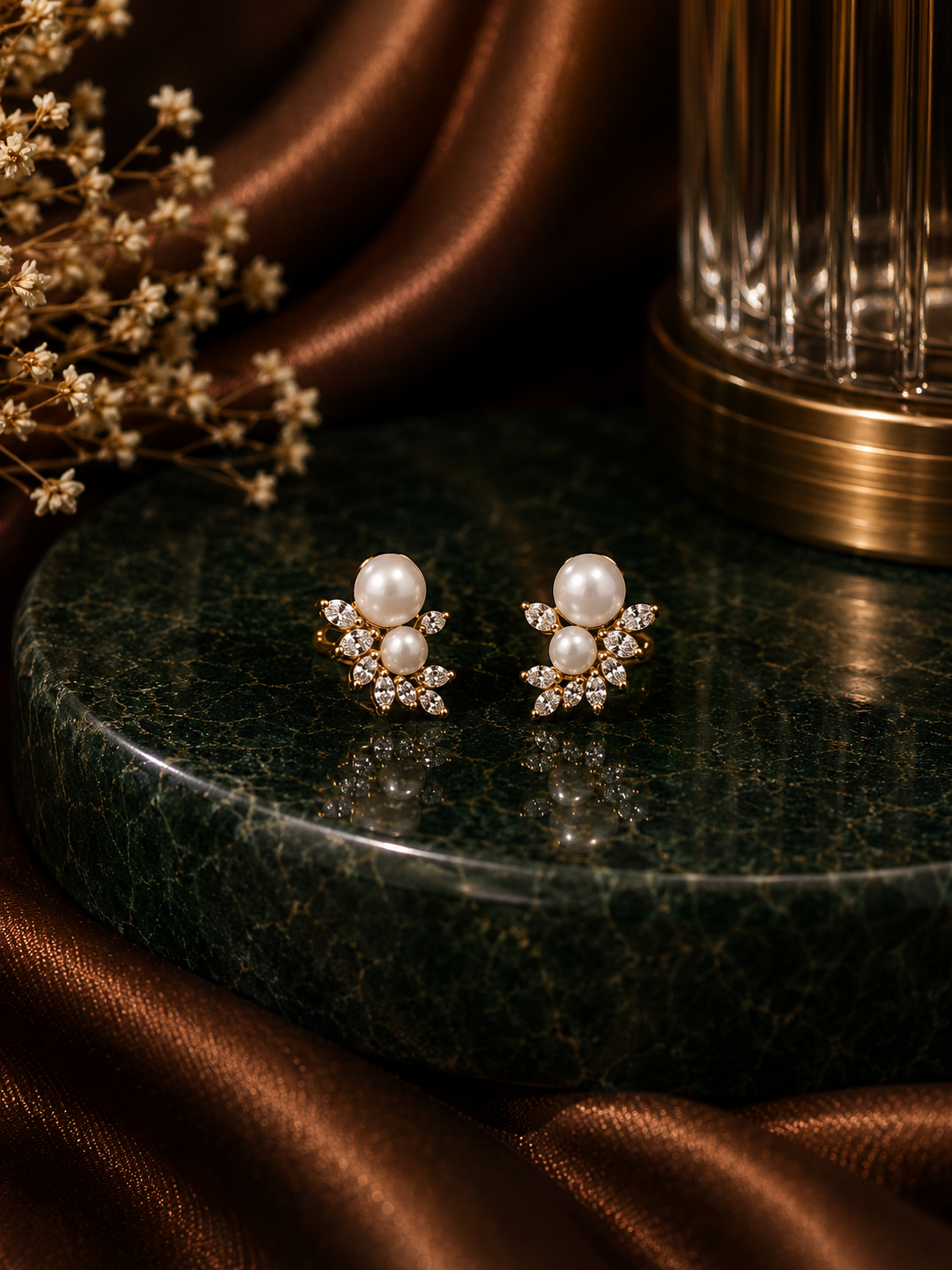 Karabi Silver Earrings
