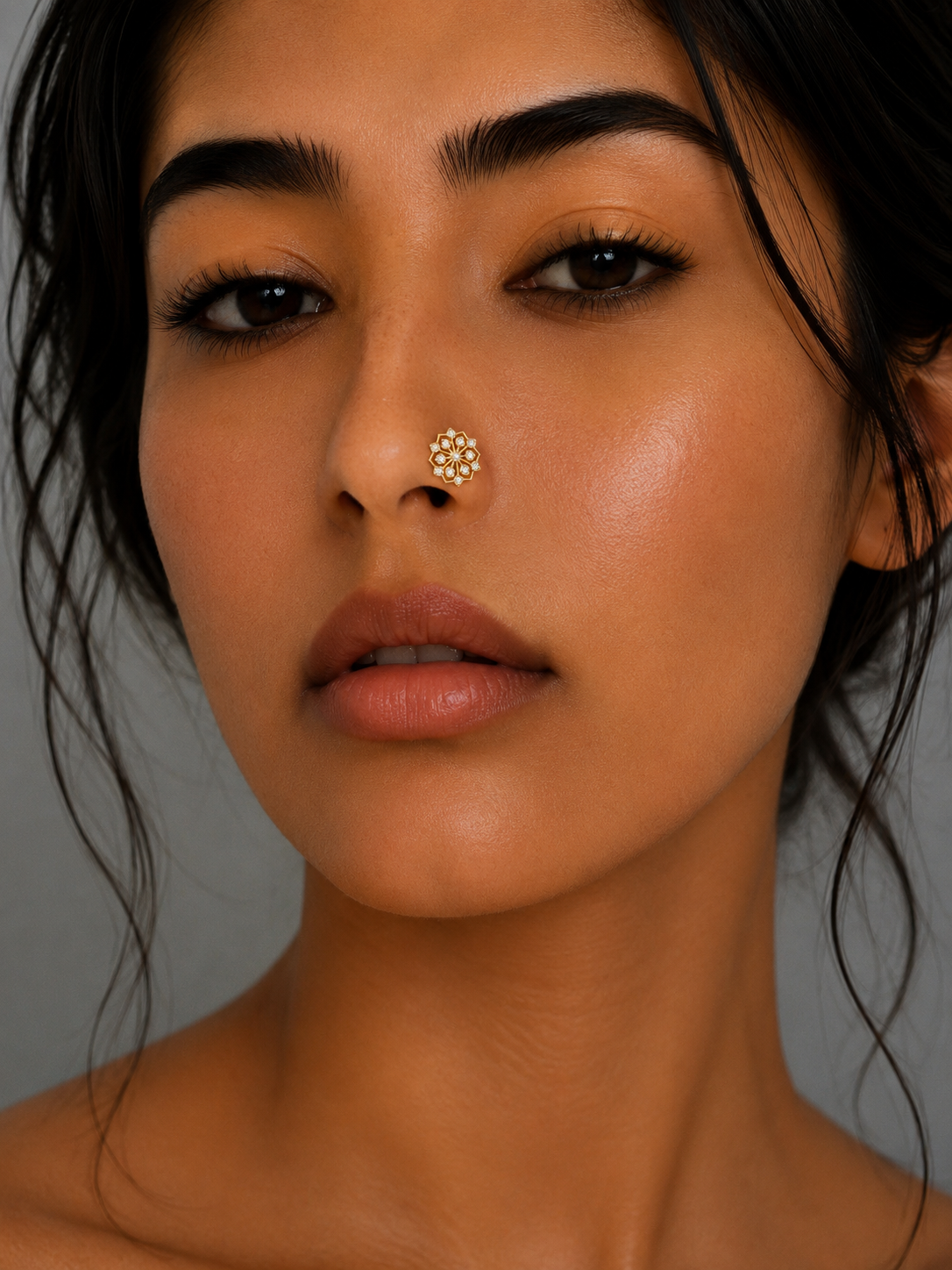 Jyoti 925 Silver Nose Pin for Women