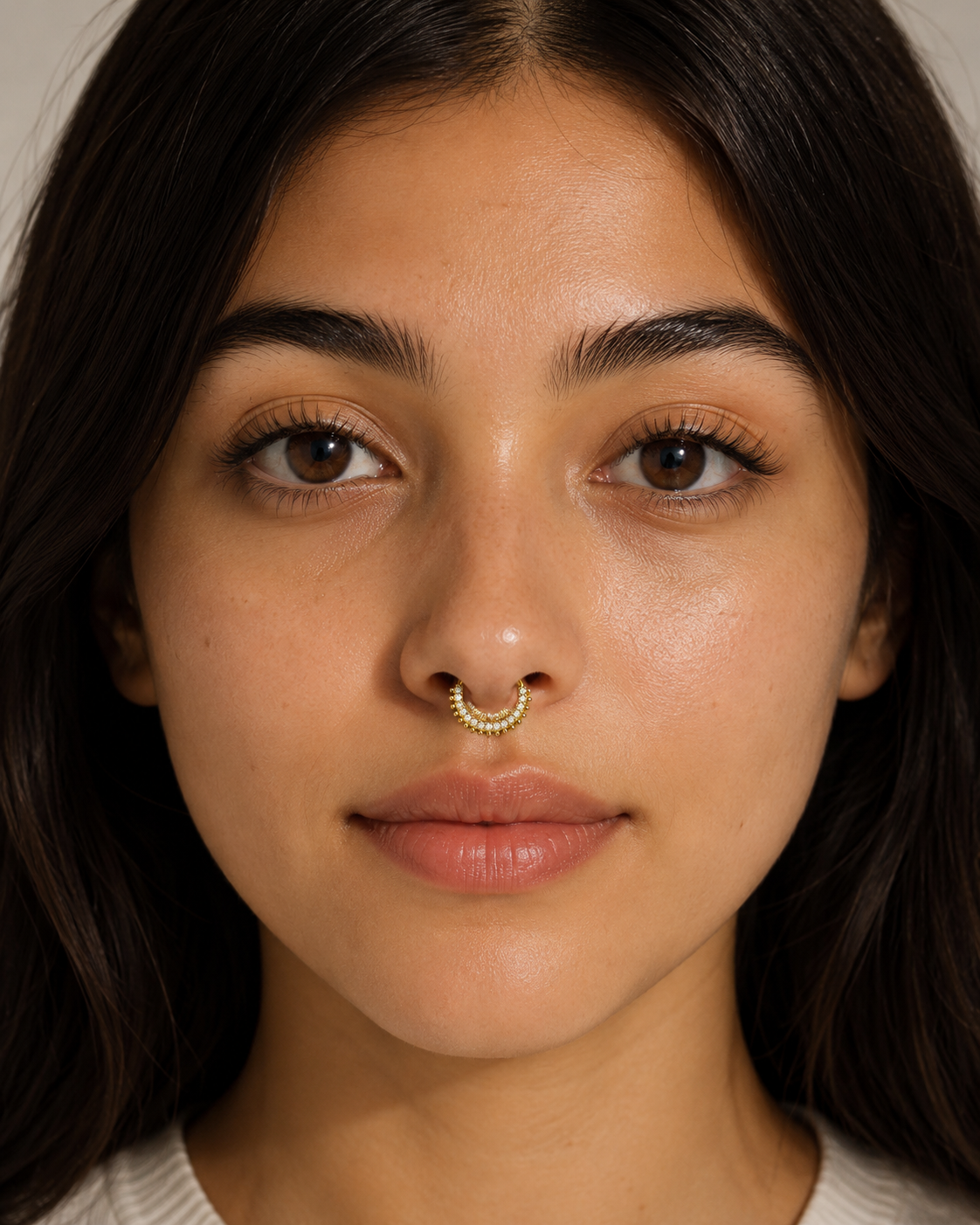 Silver 925 Septum Nose Pin 43