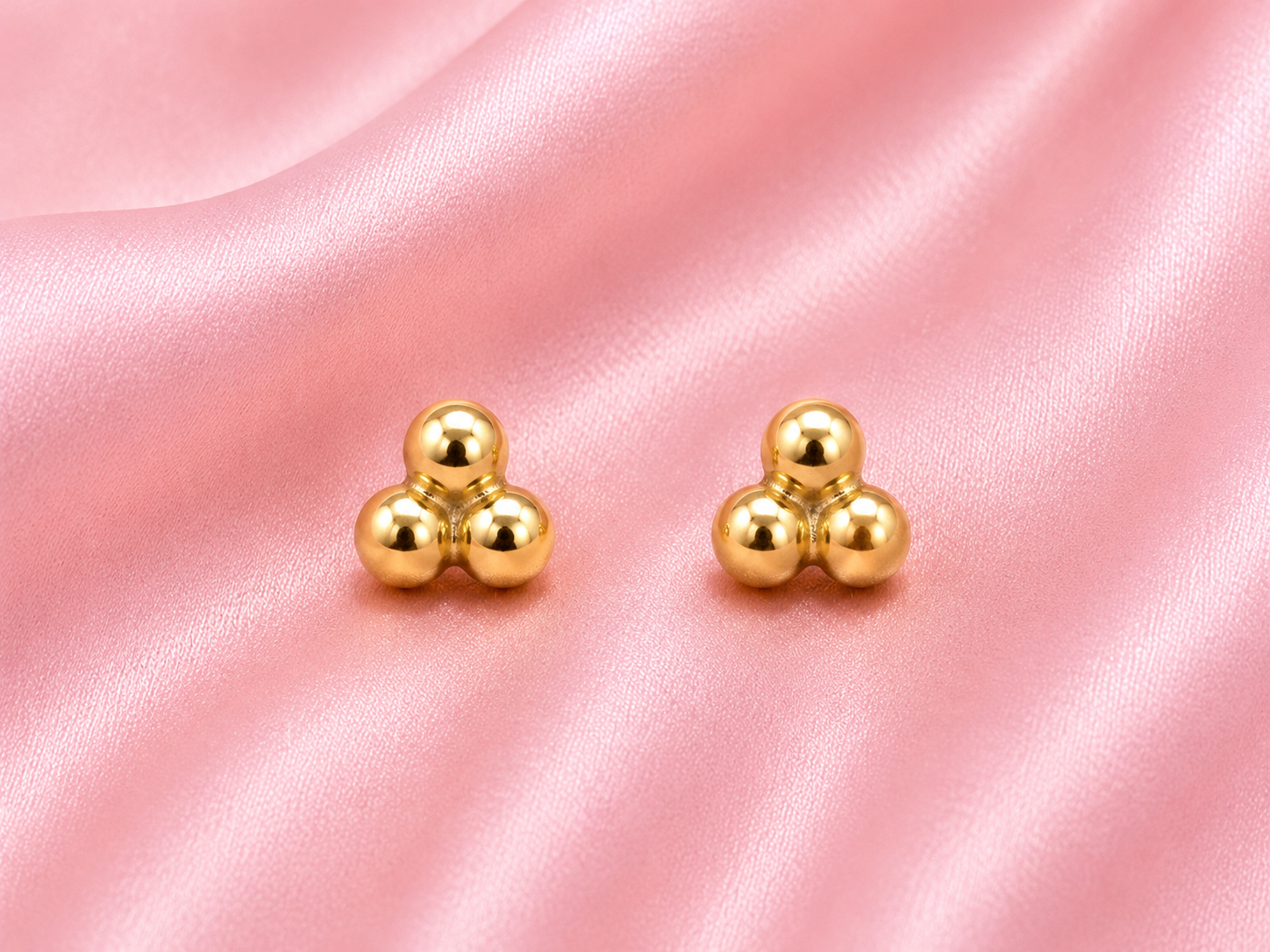 Trio 925 Silver Studs