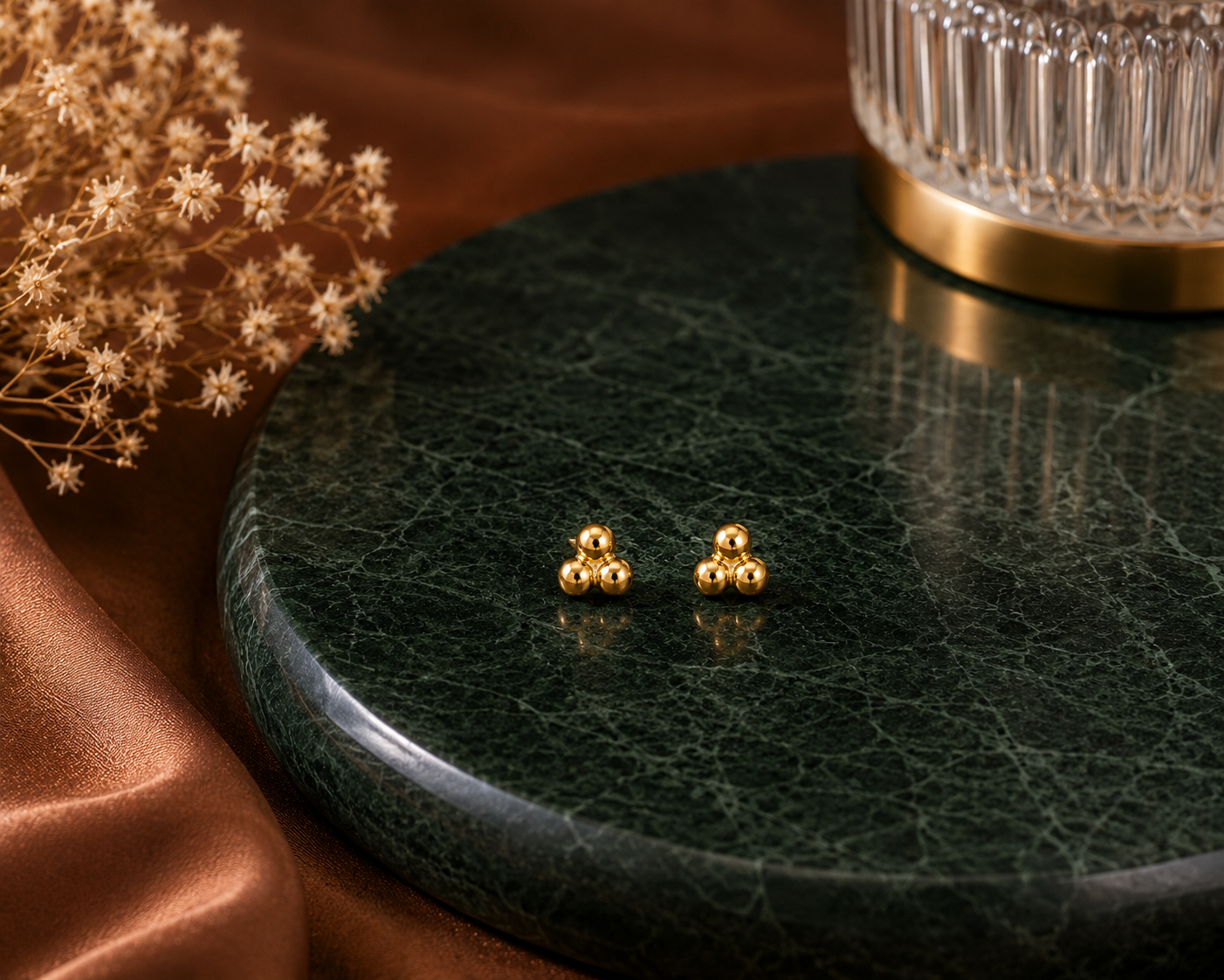 Trio 925 Silver Studs