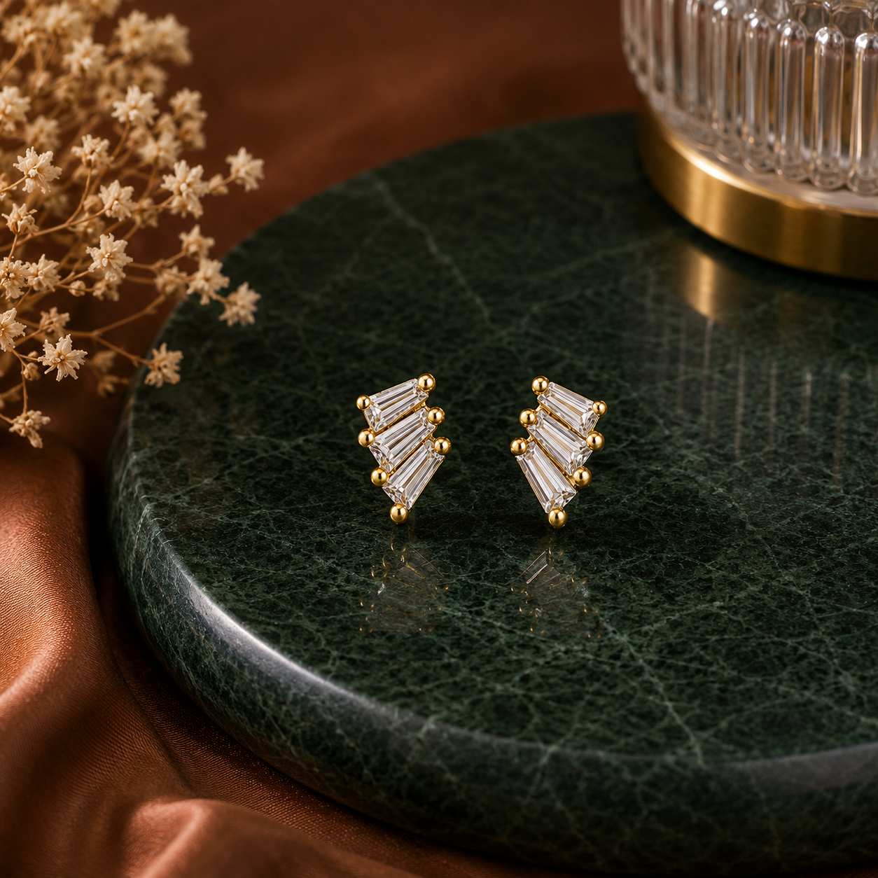 Glint 925 Silver Studs