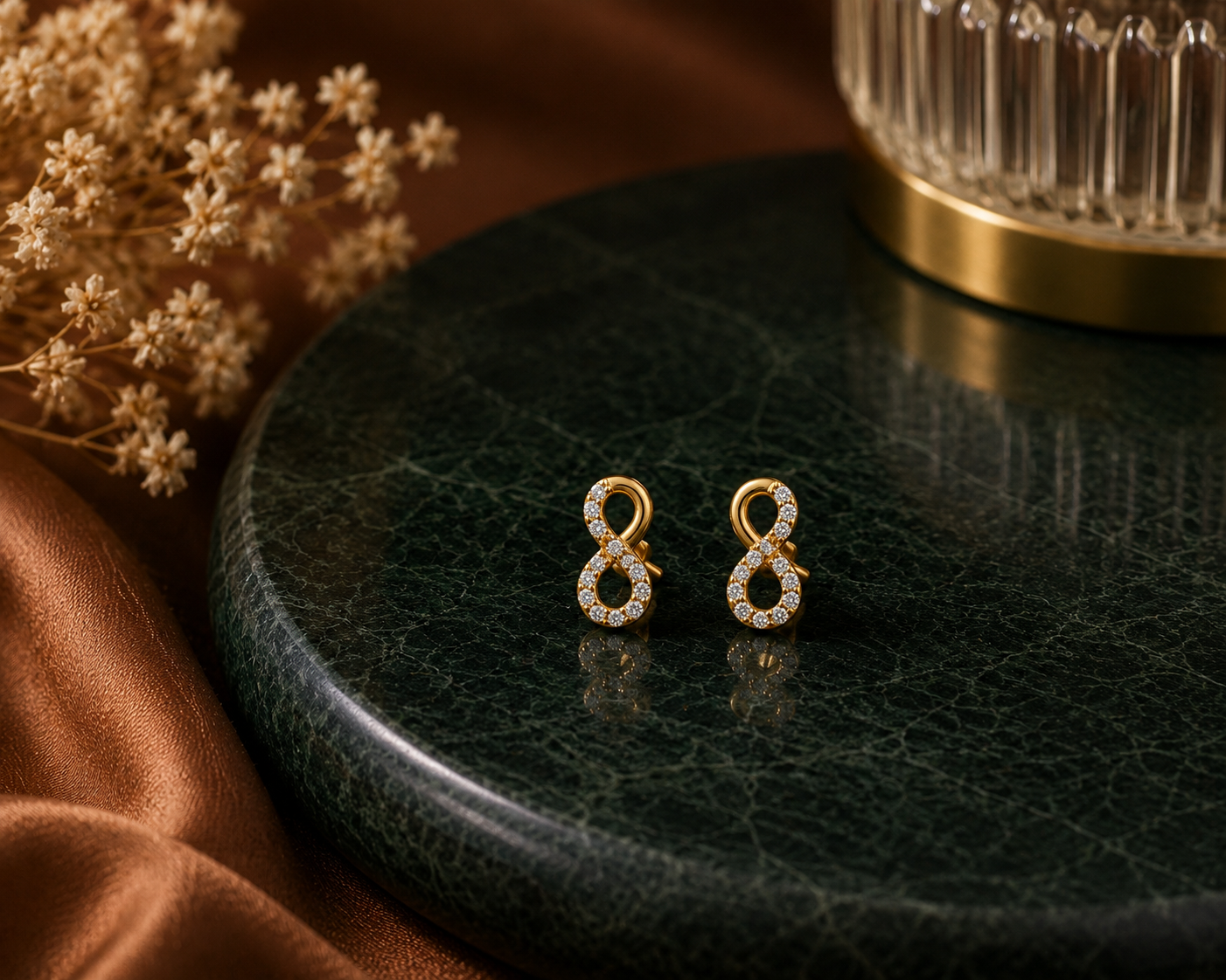 Infinity 925 Silver Studs