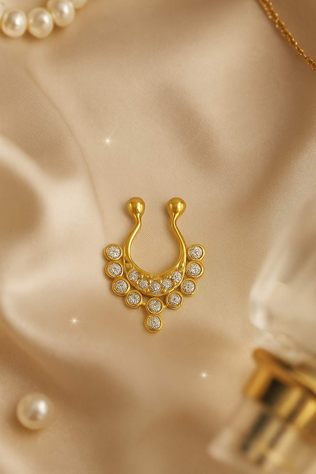 Silver 925 Septum Nose Pin 27