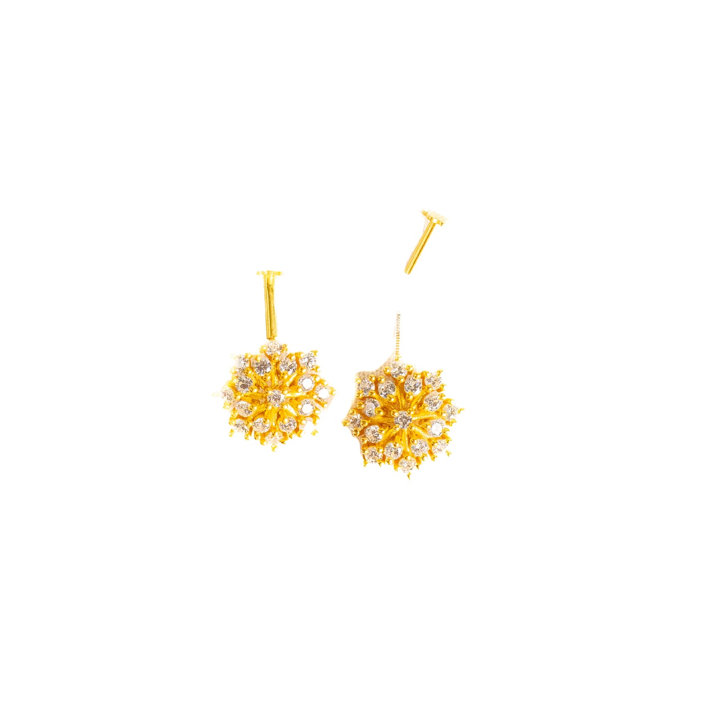 Zavi Silver Bugadi Earrings