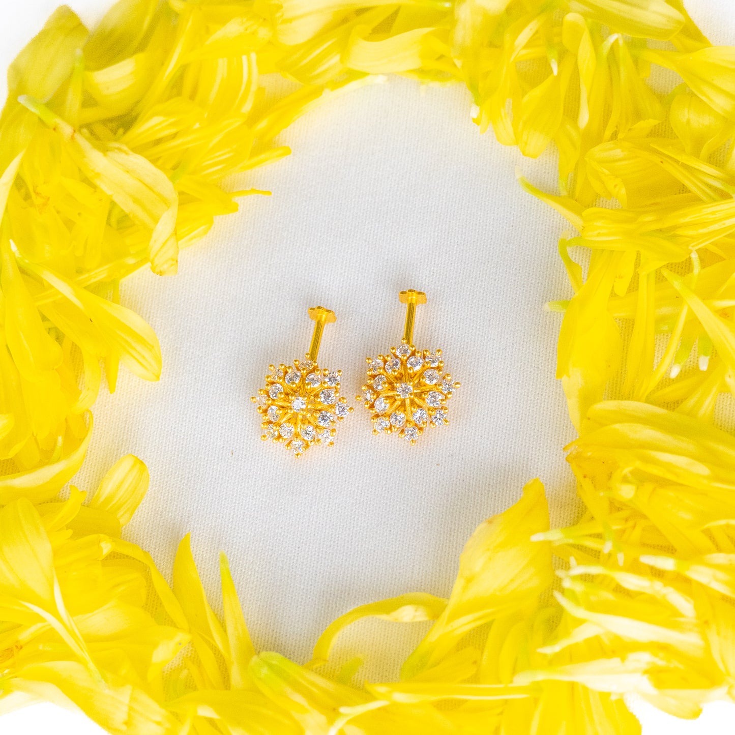 Zavi Silver Bugadi Earrings
