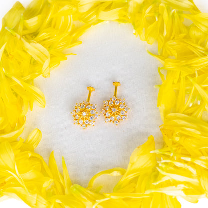 Zavi Silver Bugadi Earrings