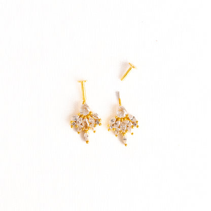 Rooh Silver Bugadi Earrings