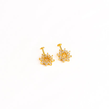 Nura  Silver Bugadi Earrings