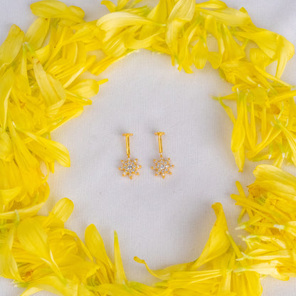 Dia Silver Bugadi Earrings