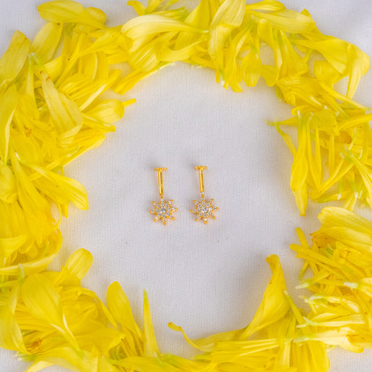 Dia Silver Bugadi Earrings
