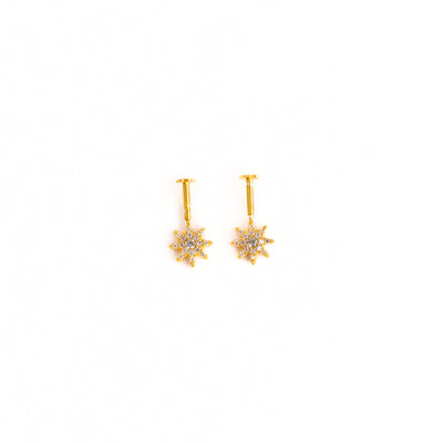 Dia Silver Bugadi Earrings